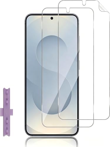 Wayneer Film Hydrogel Transparent pour Samsung Galaxy S26 Plus, 2 Pièces Transparent HD Souple en TPU Films, Support Déverrouillage Des Empreintes Digitales,...