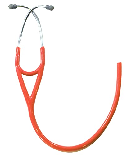 (Stethoscope Binaural) Replacement Tube by Reliance Medical fits Littmann® Master Cardiology and Cardiology III Tubing - ORANGE TUBING