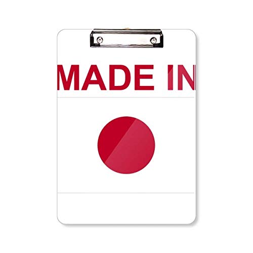 Porte-bloc avec plaque de support A4 japonais Country Love haute finition
