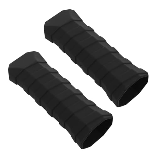 Mikikit 3sets Professional Racket Grip Cover Anti-Slip Silicone Sleeve for Paddle Comfortable Grip Sleeve 2pcs*3