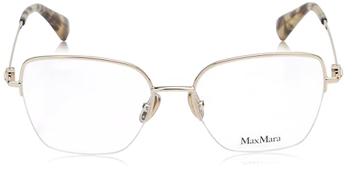 MaxMara MM5072 gafas vista pale gold mujer estilo ejecutivo urbano 2