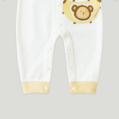 Image of Kidbea Soft Cotton Unisex Baby Onesie Romper | Cute & Multiple Prints Full Sleeve Sleepsuit for Infant | Comfortable Trendy Bodysuit