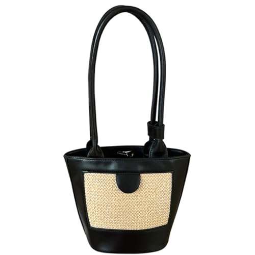 Women Shoulder Bag Purse Bucket Bag Small Handbag Underarm Bag Handbag Purse Beach Bag for Girl Dating Work