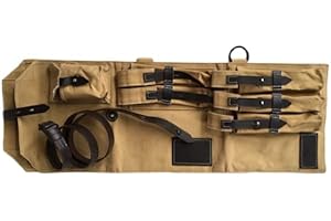 German WWII MP 40/MP40 SMG Canvas & Leather Carry Case, MP40 Schmeisser (FREE MP40 SLING)