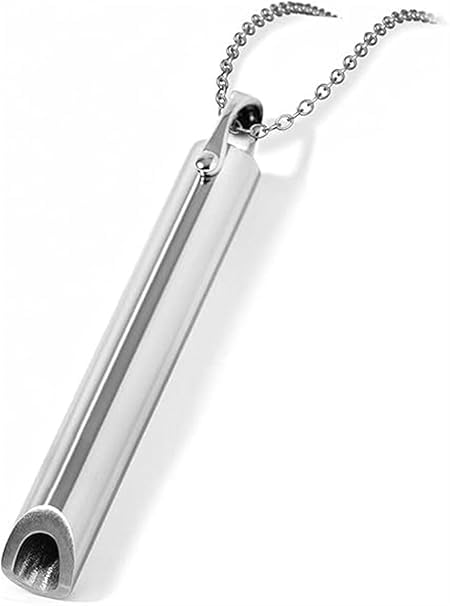 THE WHITE SHOP Breathing Necklace Classic Shift for Habitual Breath Practice, Meditation, Stress and Anxiety Relief Expert Designed Breathing Tool to Promote Calm, Mindfulness and Relaxation