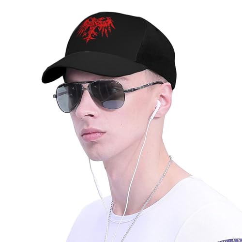 Albanian Flag Unisex Classic Adjustable Curved Brim Baseball Cap, Trucker Hat4