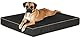 Dalema Hundebett-Bezug (LxBxH): 76.2x50.8x10.2 cm, wasserdicht, befüllbar, 600D Oxford-Ersatzbezug waschbar und abnehmbar, orthopädisch, Haustierbett-Matratzenbezug, schwarz. Nur Bezug.