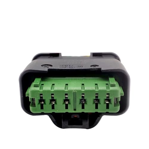Conector de bobina de encendido hembra con 6 pines para un flujo seguro 2