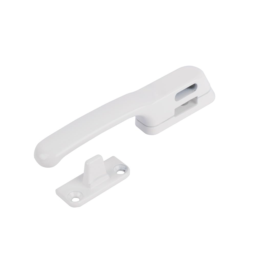 Timber Series Heavyweight Contemporary Non Locking Window Fastener - White