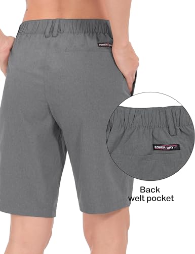 Image of Little Donkey Andy Women's Bermuda Quick Dry Lightweight Stretch Shorts Golf Hiking Travel