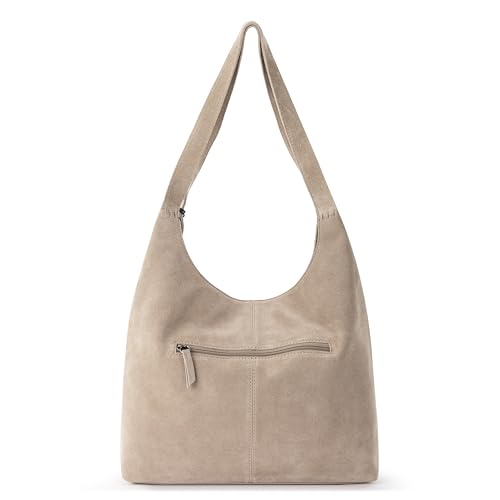 Image of The Sak Huntley Hobo Bag - Premium Leather Women's Purse for Everyday & Travel - Handbag with Shoulder Bag Straps