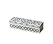 HomeRoots Select wood solids, MDF, bone Blue Bone Inlay Storage Box