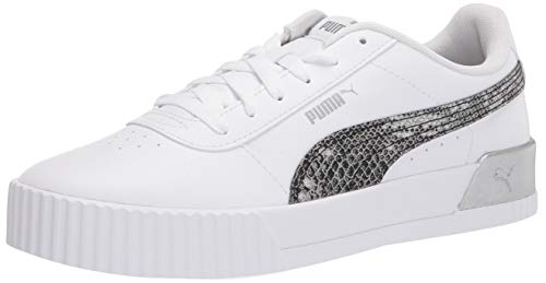 Image of Puma Carina 2.0 Synthetic Leather Lace Up Women's Sneakers