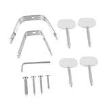 Toyvian Soporte Jamonero Fijo Acero Inoxidable Fácil Instalación y Desmontaje Soporte Estable para Jamón Accesorio para Hogar Banquetes y Hoteles