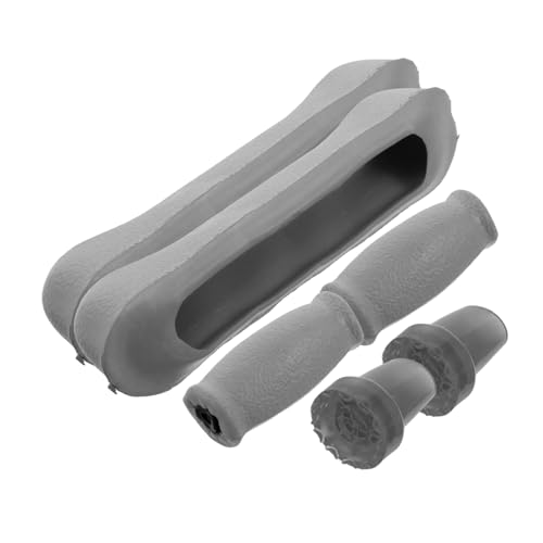 Beavorty 6pcs Crutch Accessories Walker Accessories Walking Cane Tips Armpit Pads for Crutches Cushion for Crutches Underarm Walker Feet Replacement Cane Bottom Rubber Padding Plastic