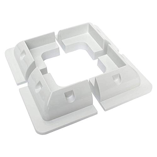 MEAOR Supports latéraux de montage à 4 coins pour panneaux solaires - Pour camping-cars, bateaux, caravanes, camping-cars, bateaux, abris de jardin - Résistant aux UV Cover