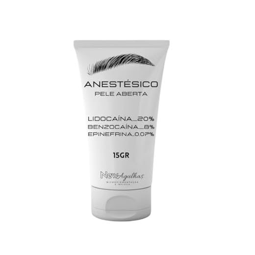 Anestésico para Micropigmentação de Sobrancelhas - 15gr