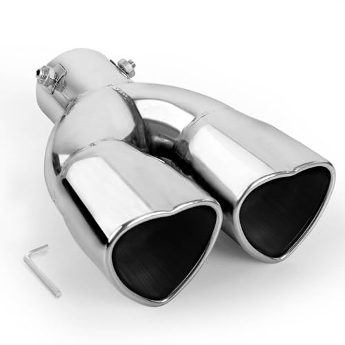 Tongze Heart Dual Exhaust Tip 2.5