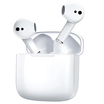 Cuffie Bluetooth, Auricolari Bluetooth 5.4 Wireless, Stereo HiFi Immersivo, Resistenza al sudore e all’acqua, Fino a 56 ore di autonomia, Touch Control Senza Fili Auricolare for iPhone Android Galaxy