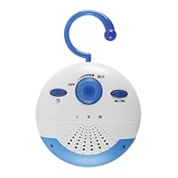 Orivin Wasserdichtes Duschradio, tragbares Mini-UKW-Radio mit eingebautem Lautsprecher und Antenne, Lange Akkulaufzeit für Badezimmer, Küche und Außenbereich