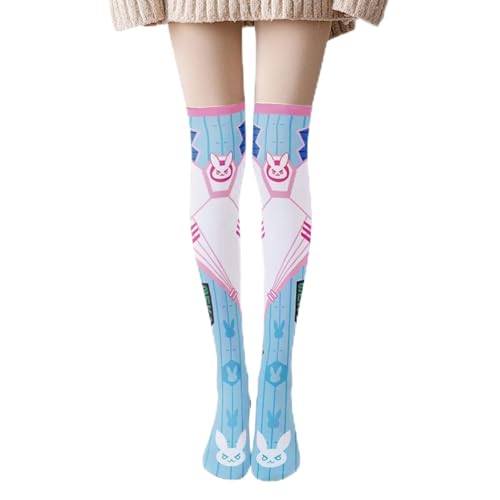 Anime Thigh High Stockings Cartoon for Cat Over Knee Long S