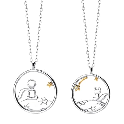 BANATU for Prince Little Pendant Necklace Alloy Chain Necklaces Jewelry