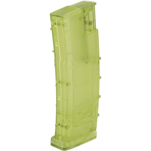 GoldenBall STANAG Style Clear 400 Rounds Airsoft Speed Loader (Green)