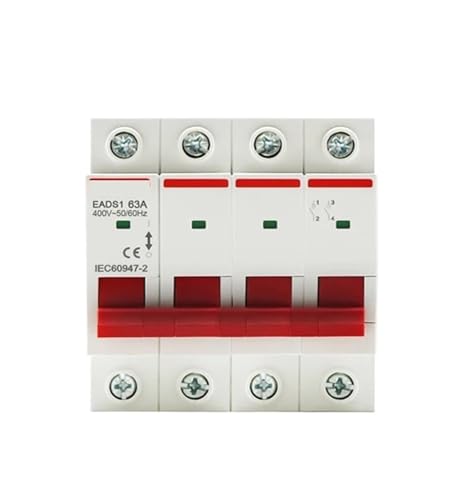 Interrupteur d'isolement rail DIN disjoncteur interrupteur principal 2P 100A