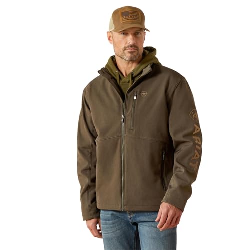Ariat Men's Earth Green Logo Softshell Jacket