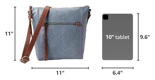 Image of The Sak Ashland Crossbody Purse - Women's Leather Handbag For Everyday & Travel - Cross Body With Adjustable Shoulder Strap