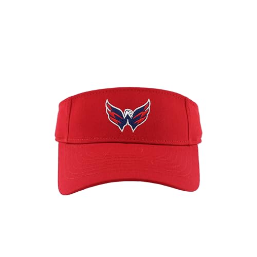 Image of ZHATS NHL Unisex-Adult NHL Officially Licensed Visor Drill Icon Team Color