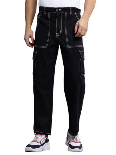STEPLE DENIMS Men's Cotton Cargo