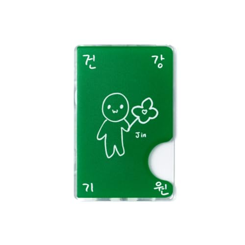 [Magnetic Card Holder] RUNSEOKJIN_EP. Tour Offical MD, White, Small, VER.4