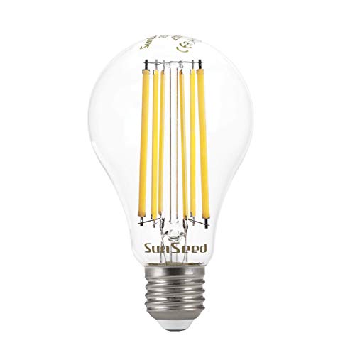 SUNSEED 10 X E27 13W (Equivalent to 115W) Sapphire Filament LED GLS Light Bulb A66 Neutral White 4000K, Pack of 10 - Image 3