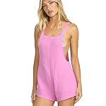 Billabong Women's Beach Crush Soft Cotton Overall Romper - Image 3