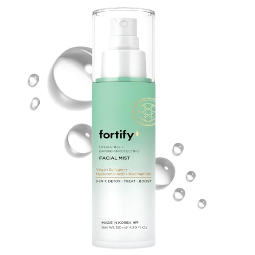 Fortify 9-in-1 Korean Facial Mist Spray with Hyaluronic Acid &
