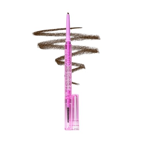 Kosas Brow Pop Eyebrow Pencil – Brow Pencil with Spoolie, Medium Brown