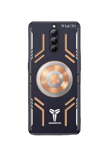 Red Magic 8 Pro用 ケース 磁気吸着 Red Magic 8 Pro+背面ケース アルミ 超放熱 ストラップホール Red Magic 8S Pro用メタルケース 衝撃吸収 車載ホルダー対応 Red Magic 8S Pro+用カバー RM8