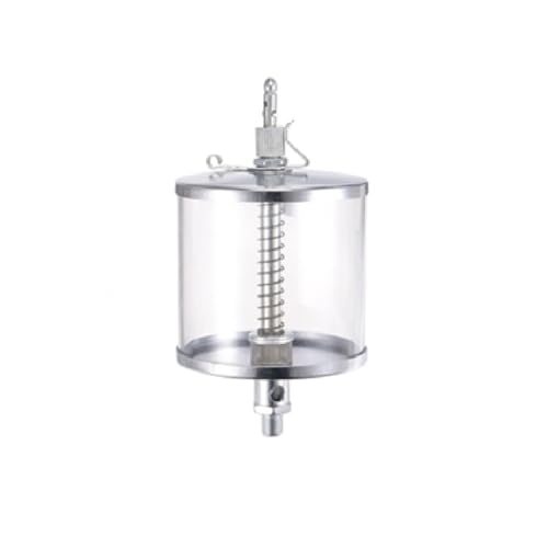 Nadelventil-Typ Ölbecher, M10 x 1 Gewinde, Sicht-Schwerkraft-Tropföler, Drehmaschine, Drehmaschine, Drehmaschine, Zubehör für Motor (400 ml)