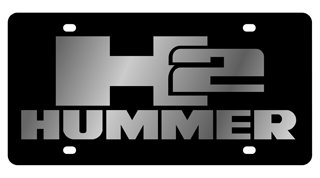 Plaque de licence Hummer H2 accessoire de tuning et de remplacement pour carrosserie