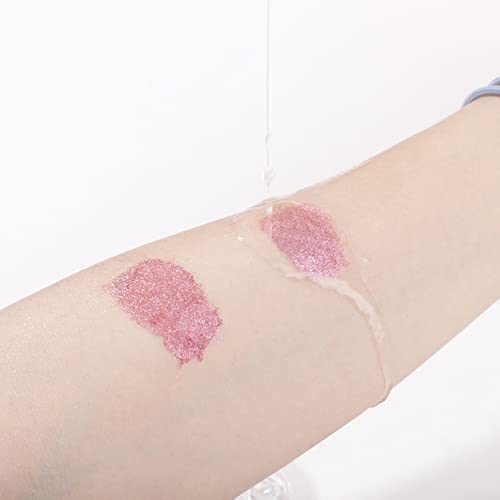 Image of Pigment Glitter Fix Gel for Eye Makeup Long Lasting Primer Adhesive, Smudge Proof & Quick Drying Makeup Fixer for Eyeshadow Pigments and Loose, Lightweight Transparent Formula 5ml