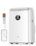 DREO Portable Air Conditioners, 10,000 BTU ASHRAE (6,000 BTU DOE) Smart AC Unit for Room with Drainage-free Cooling,APP/Voice/Remote, Fan & Dehumidifier, Quiet Standing AC for Bedroom, AC319S New