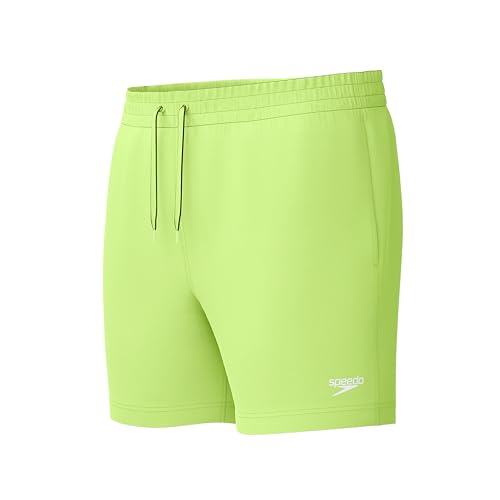 Image of Speedo Men's Essential 16" Watershort Swim Trunks Swimmers Hyper Yellow Size Medium