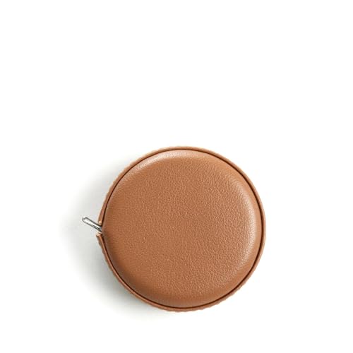 Cinta Métrica Pequeña Cognac Leatherology Retráctil 60 Pulgadas miniatura 1