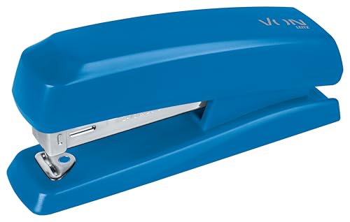 VON Leitz Heftgerät, Für 20 Blatt, Tacker mit kompakter Größe ideal für zu Hause, im Büro oder in der Schule, Metall und Kunsstoff, Blau, 56200035 VON Leitz Heftgerät, Für 20 Blatt, Tacker mit kompakter Größe ideal für zu Hause, im Büro oder in der Schule, Metall und Kunsstoff, Blau, 56200035