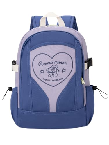 Image of Tinytot 30 Litre Japanese Korean Style School Bag Water-Resistant Laptop & Travel Backpack - Unisex Large 18 Inches Multipurpose Student Backpack for Boys & Girls, Men & Women