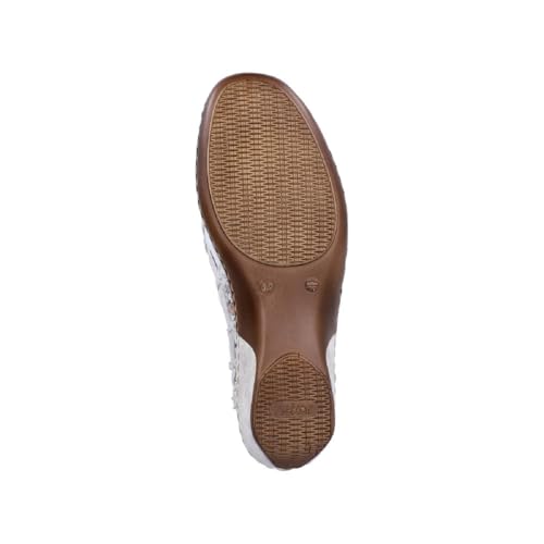Escarpins cuir Rieker talon compensé anti douleur de dos - 6