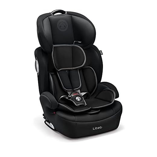 Cadeira Para Auto 9-36 Kg Isofix Litet Safemax Fix 2.0 Preta - BB459
