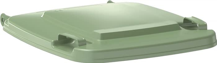 SULO - Coperchio in polietilene per bidone della spazzatura, 240 l, colore: Verde