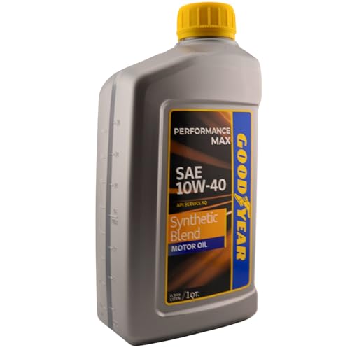 Aceite para motor mezcla sintética SAE 10W-40 Goodyear 1 cuarto miniatura 1